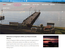 Tablet Screenshot of millelacsresort.com